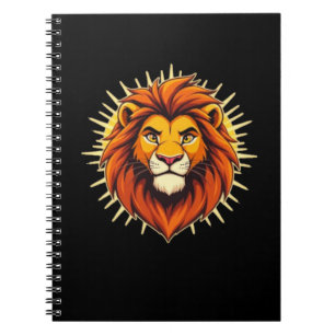 Majestic Lion – King of Power and Authority Notebook