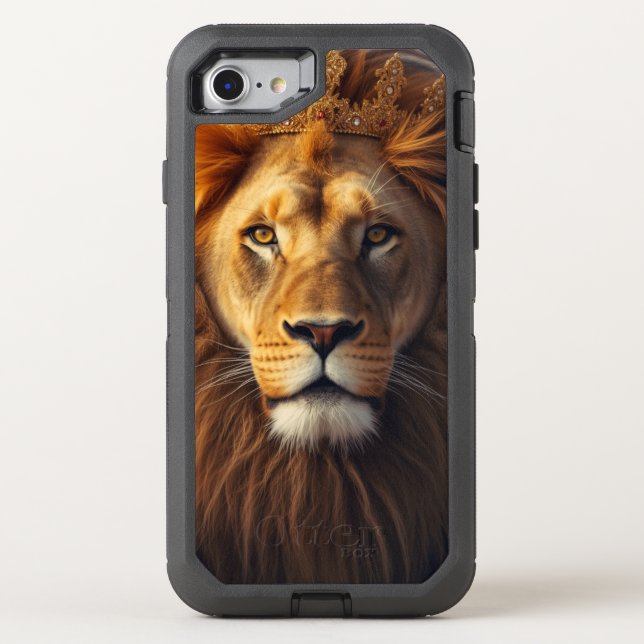 Majestic Lion King Phone Case (Back)