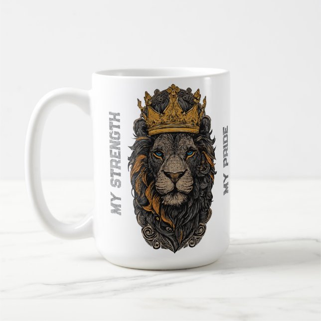 Majestic Lion Mug (Left)