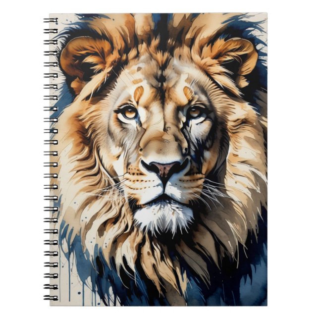 Majestic Lion Notebook Journal (Front)
