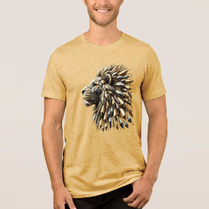 Majestic Lion - Original & Timeless Design Tri-Blend Shirt