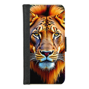 Majestic Lion: Soul of the Wild King Art iPhone 8/7 Wallet Case
