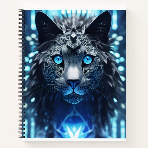 Majestic Lion Sticker for Spiral Notebook _ Add a 