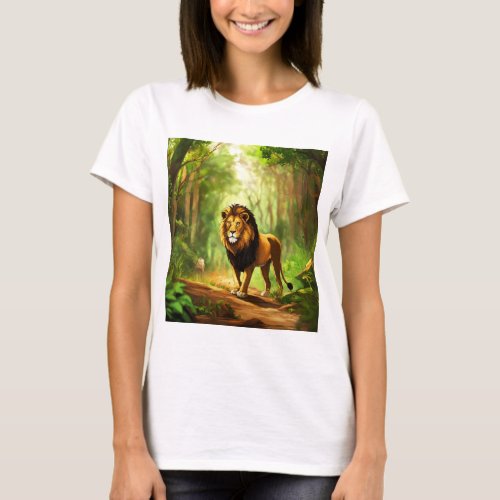 Majestic Lion T_Shirt Designs