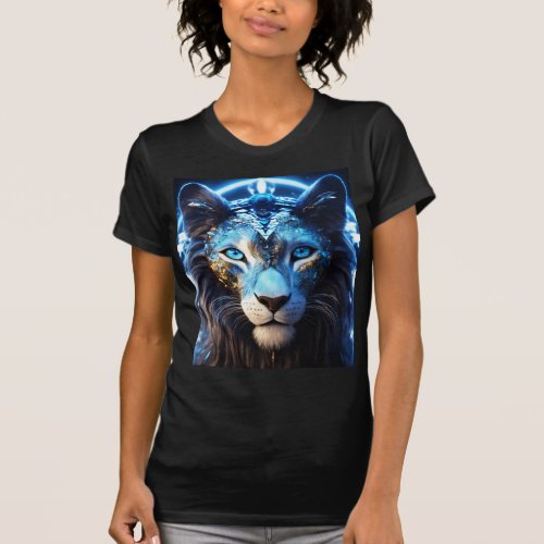 Majestic Lioness Graphic Womens T_Shirt T_Shirt