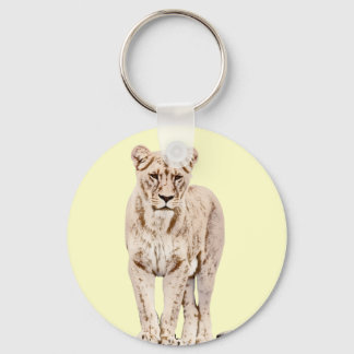 Majestic Lioness Keychain
