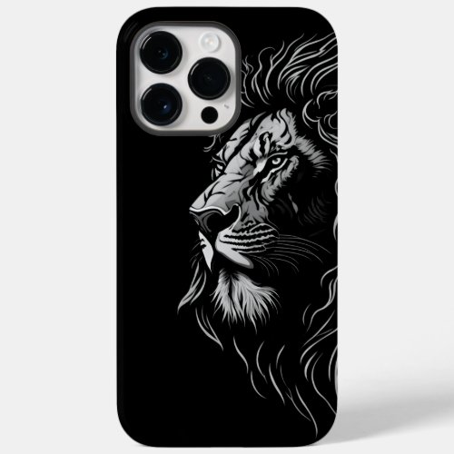 Majestic Lions Face Case_Mate iPhone Case