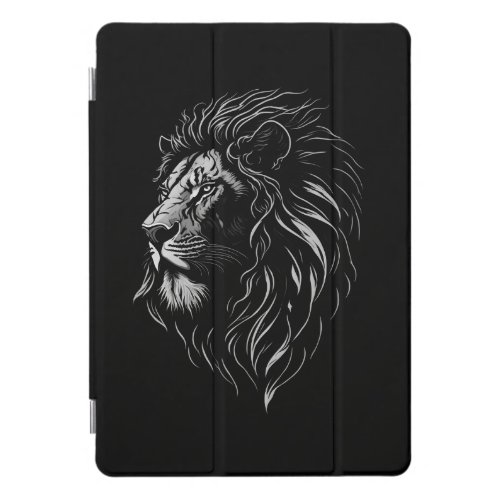 Majestic Lions Face iPad Pro Cover
