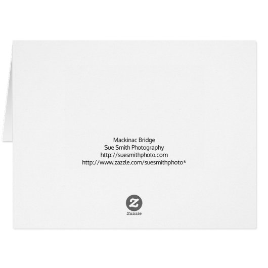 Majestic Mackinac Bridge (Back Horizontal)