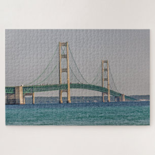Majestic Mackinac Bridge 1014 piece Jigsaw Puzzle
