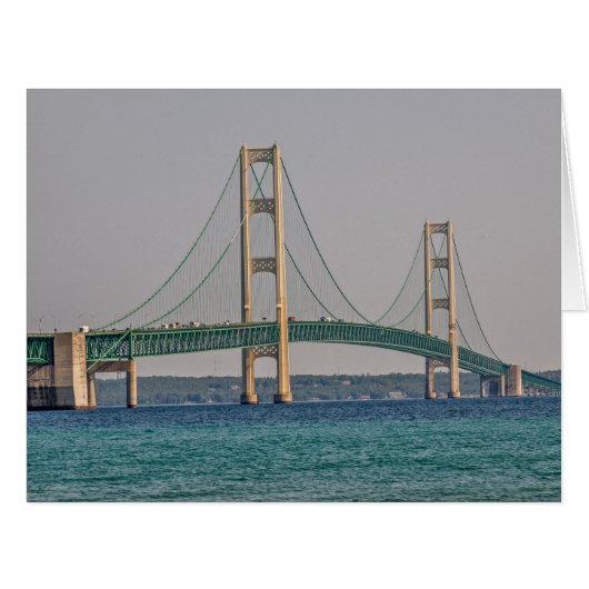 Majestic Mackinac Bridge Cards (Front Horizontal)