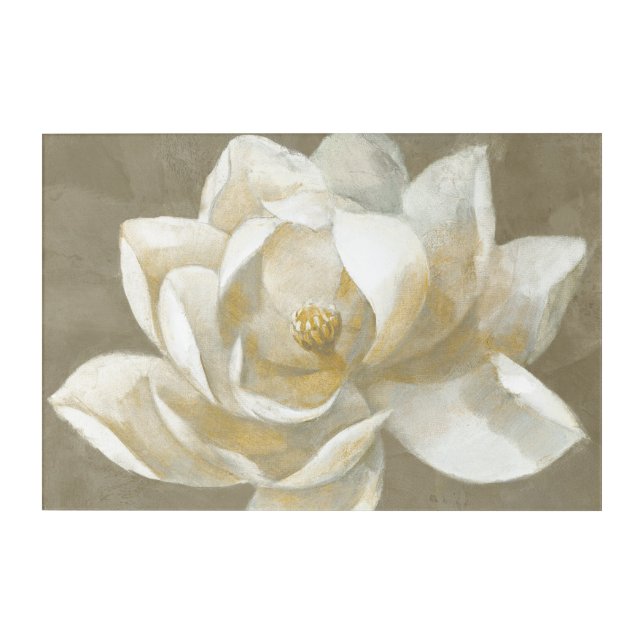 Majestic Magnolia Acrylic Print (Front)
