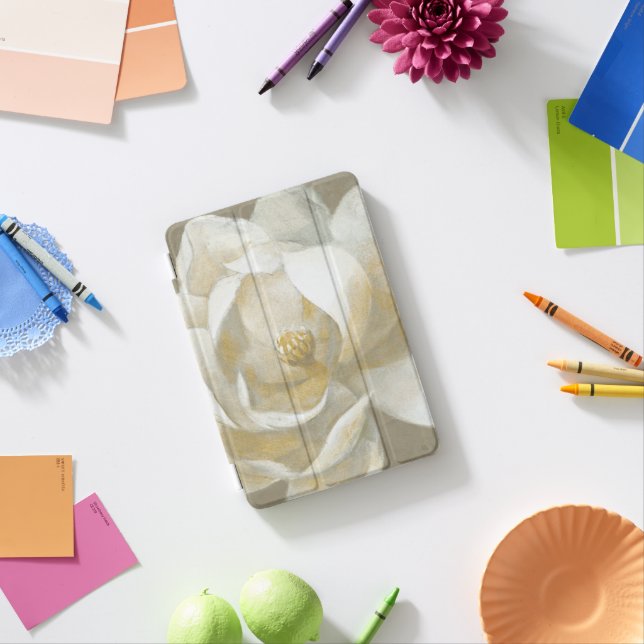 Majestic Magnolia iPad Mini Cover (In Situ)