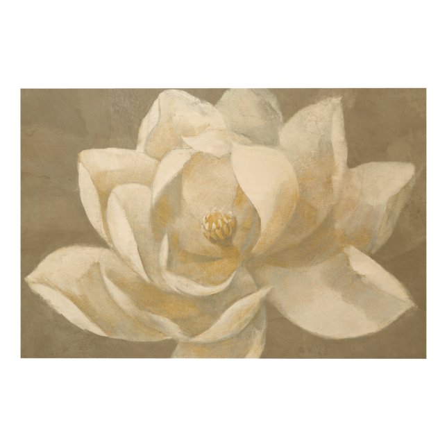 Majestic Magnolia Wood Wall Art (Front)