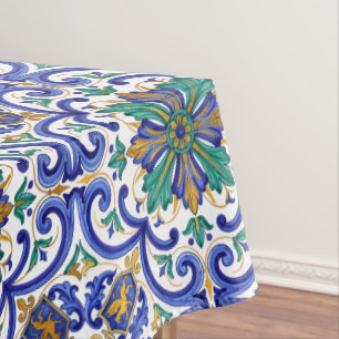 Majestic Majolica baroque Italian Tablecloth