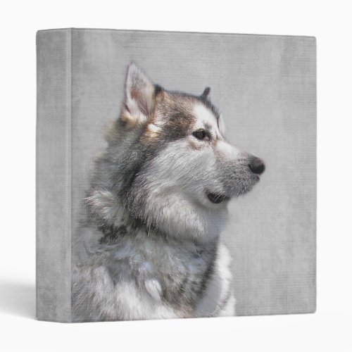 Majestic Malamute Binder