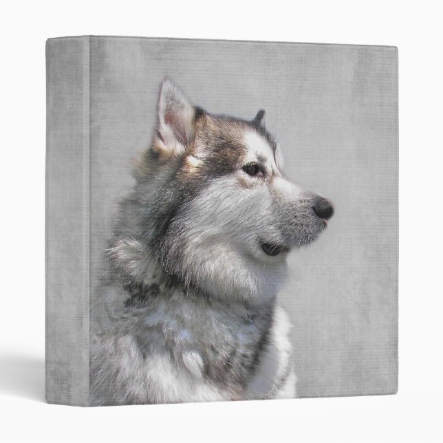Majestic Malamute Binder (Front/Spine)