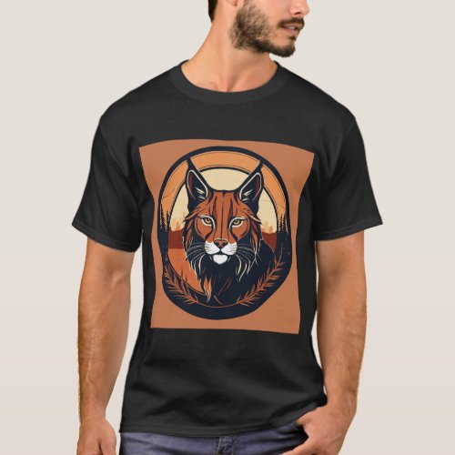 Majestic Mane Roaring Lion Image Tee