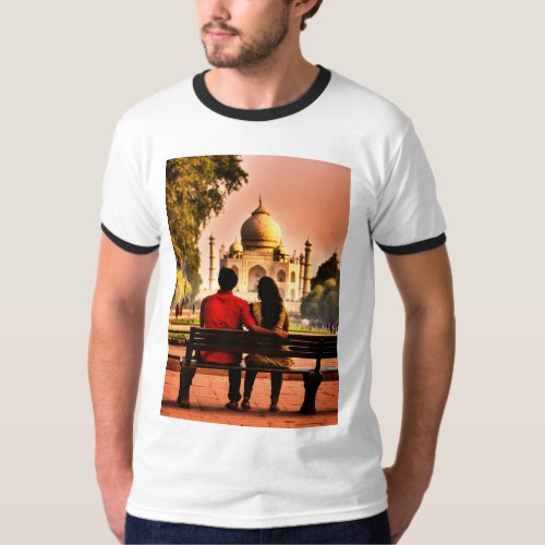 Majestic Marvel Taj Mahal Tribute Tee T_Shirt