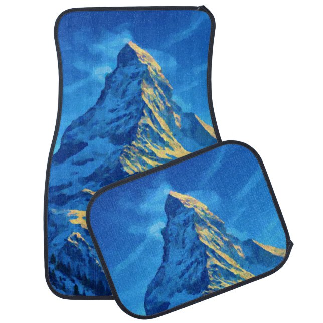 Majestic Matterhorn Car Floor Mat (Set)