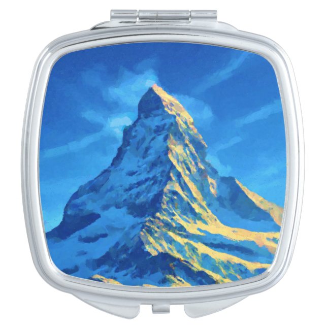 Majestic Matterhorn Compact Mirror (Front)