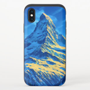 Majestic Matterhorn Iconic Alpine Peak iPhone X Slider Case