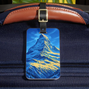Majestic Matterhorn Luggage Tag