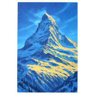 Majestic Matterhorn Metal Print