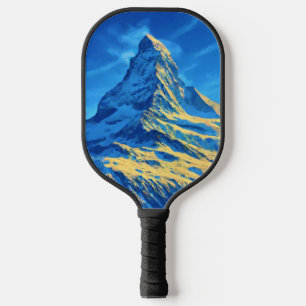 Majestic Matterhorn Mountain Carbon Fiber Pickleball Paddle