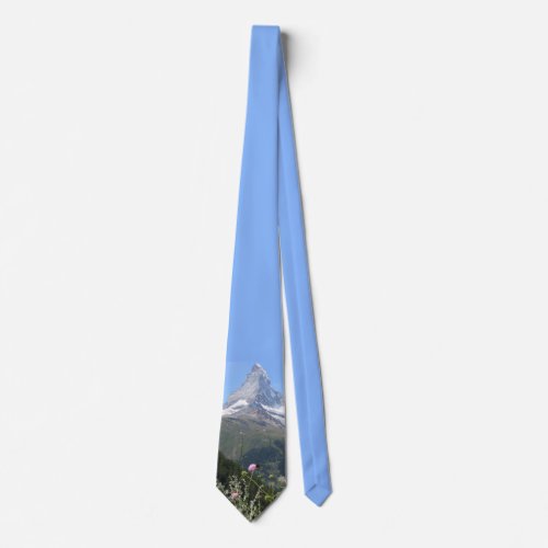 Majestic Matterhorn Mountain Tie