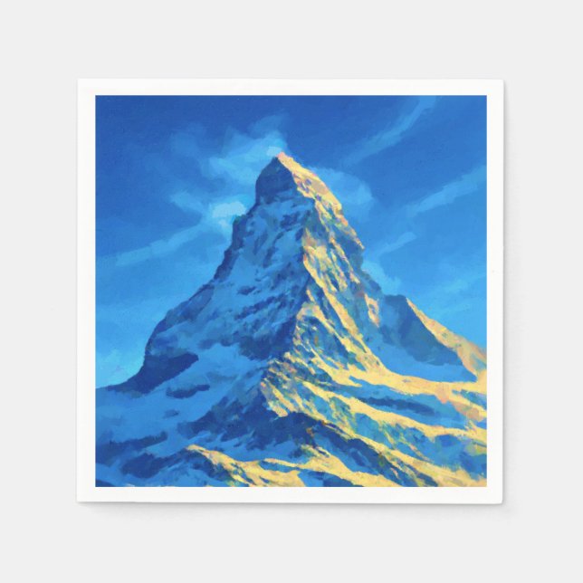 Majestic Matterhorn Napkins (Front)