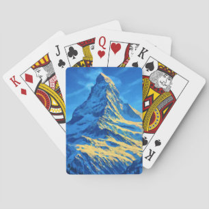 Majestic Matterhorn Poker Cards