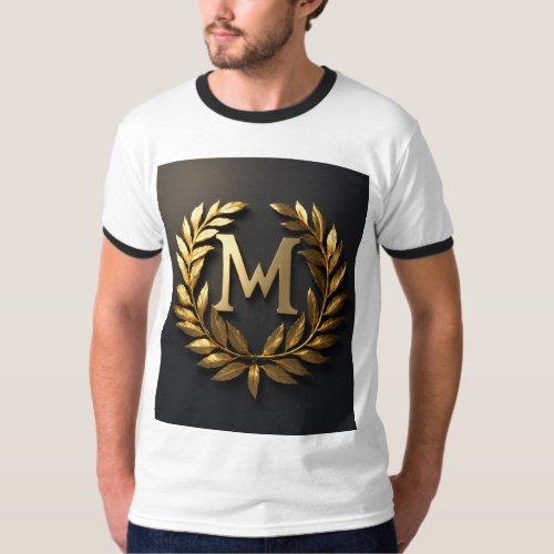 Majestic Monogram M Design T_Shirt