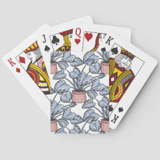 Majestic monstera poker cards