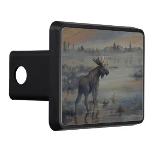 Majestic Moose Hitch Cover