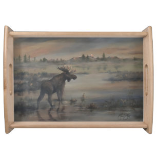 Majestic Moose Serving Tray