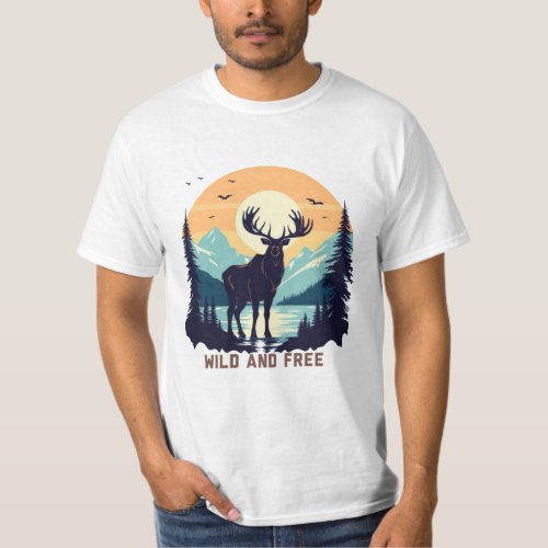 Majestic Moose T_Shirt
