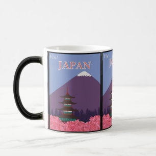 Majestic Mount Fuji: Japan Travel  Color Morph Mug