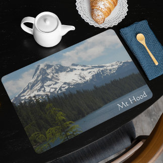 Majestic Mount Hood Photo Placemat
