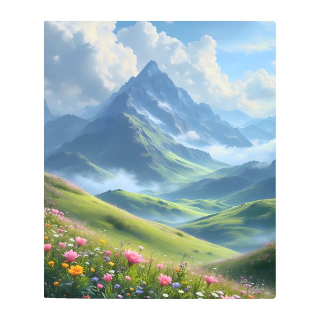 Majestic Mountain Range.Master Bedroom Wall Art (Front)