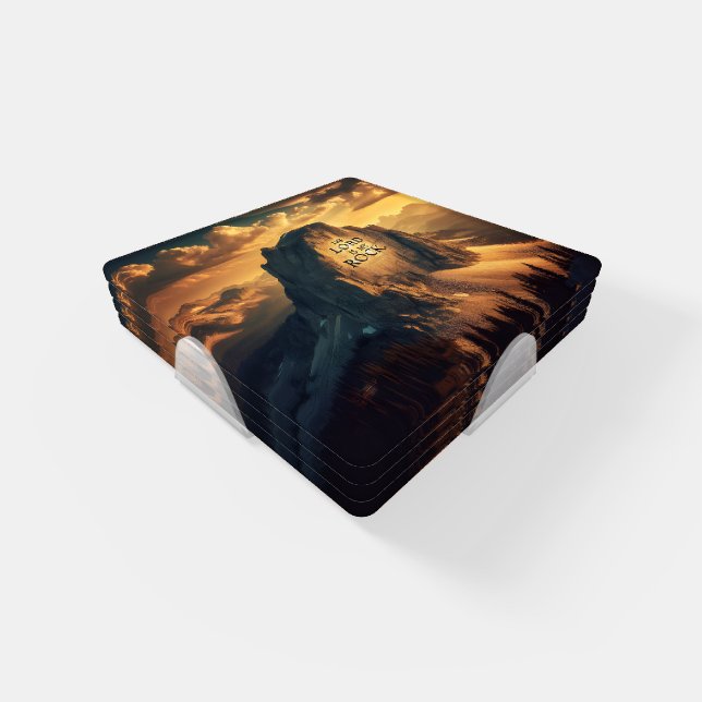 Majestic Mountain: The Lord Is My Rock Coaster Set (Set)