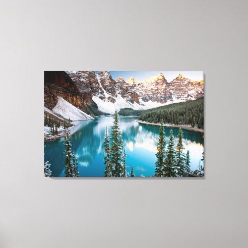 Majestic Mountain View Canvas Print