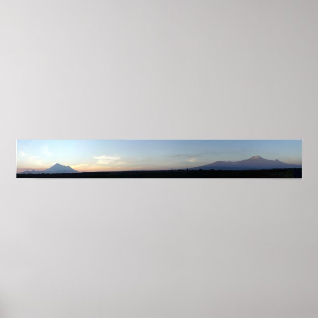 Majestic Mountains Poster (Front)