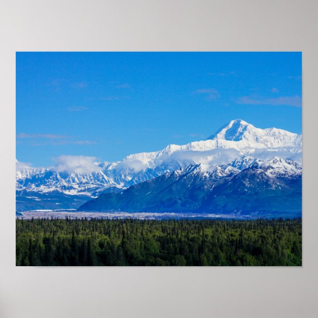 Majestic Mt McKinley Poster (Front)