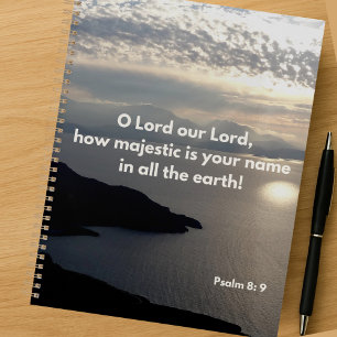 Majestic Name Of The Lord Psalm 8 Bible Verse Planner