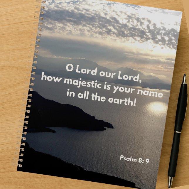 Majestic Name Of The Lord Psalm 8 Bible Verse Planner (Creator Uploaded)