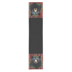 Majestic Northern Black Bear Table Runner