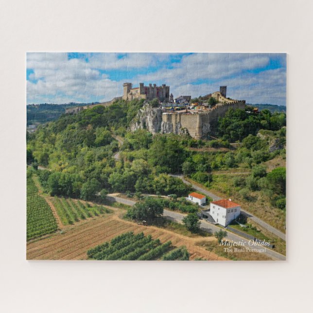 Majestic Obidos- THE REAL PORTUGAL Jigsaw Puzzle (Horizontal)