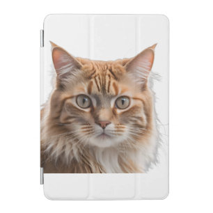Majestic Orange Tabby Cat Portrait iPad Mini Cover