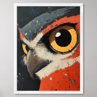 Majestic Owl Portrait Framed Art
